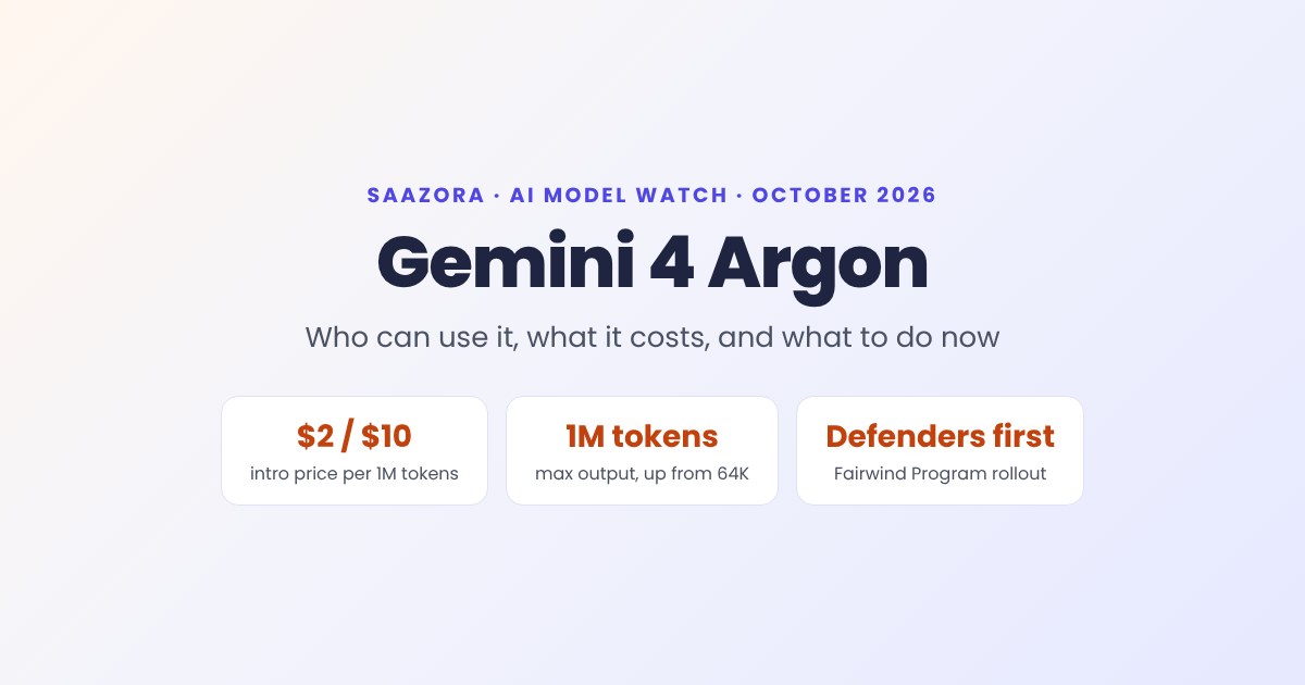 Gemini 4 Argon: Price, Access and Who Can Use It Now