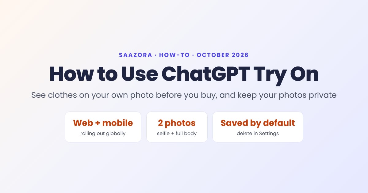 How to Use ChatGPT Try On to See Clothes on You