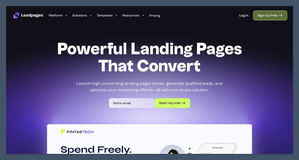 Unlock Your Business Potential with Leadpages – The Ultimate Landing Page Builder for Lead Generation